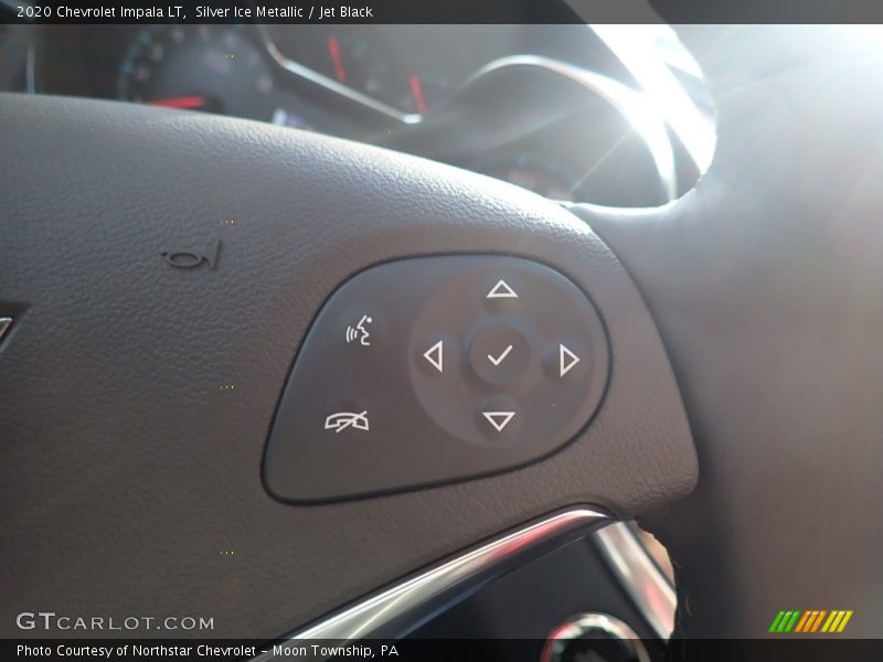 Silver Ice Metallic / Jet Black 2020 Chevrolet Impala LT