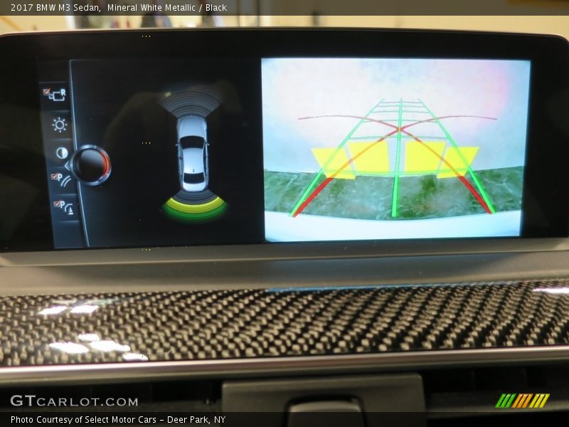 Mineral White Metallic / Black 2017 BMW M3 Sedan