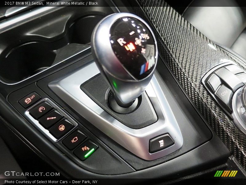 Mineral White Metallic / Black 2017 BMW M3 Sedan