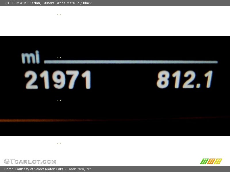 Mineral White Metallic / Black 2017 BMW M3 Sedan