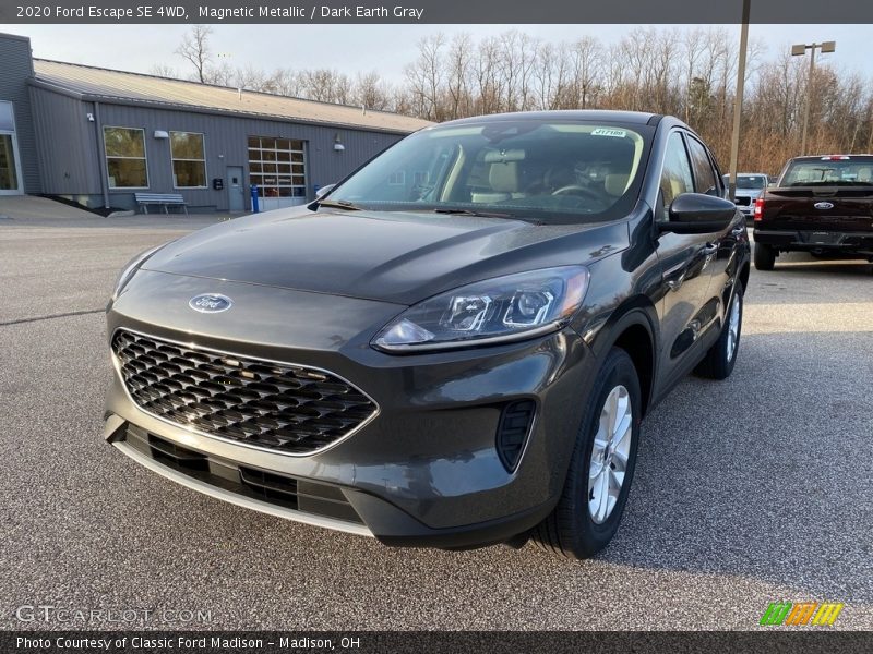 Magnetic Metallic / Dark Earth Gray 2020 Ford Escape SE 4WD