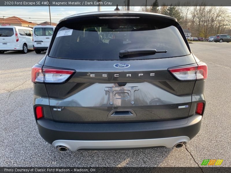 Magnetic Metallic / Dark Earth Gray 2020 Ford Escape SE 4WD