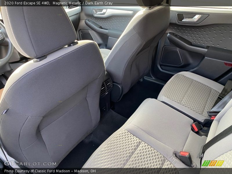 Magnetic Metallic / Dark Earth Gray 2020 Ford Escape SE 4WD