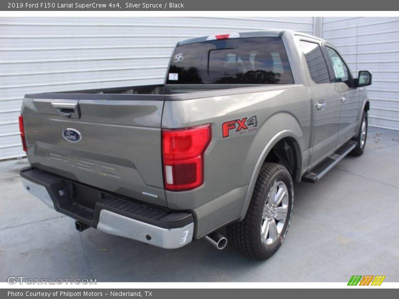 Silver Spruce / Black 2019 Ford F150 Lariat SuperCrew 4x4