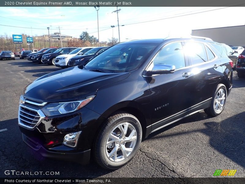 Mosaic Black Metallic / Jet Black 2020 Chevrolet Equinox Premier AWD