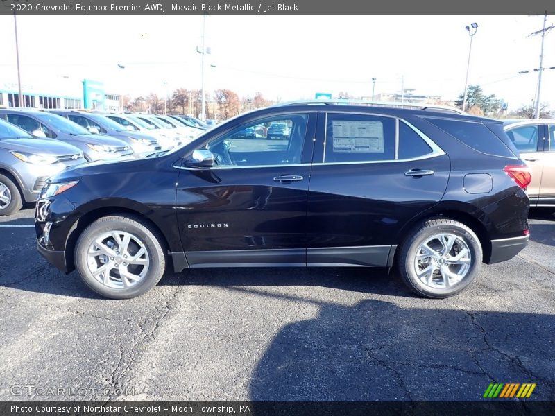 Mosaic Black Metallic / Jet Black 2020 Chevrolet Equinox Premier AWD