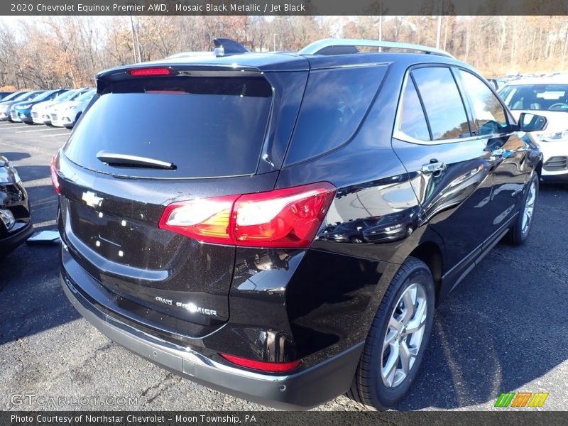 Mosaic Black Metallic / Jet Black 2020 Chevrolet Equinox Premier AWD