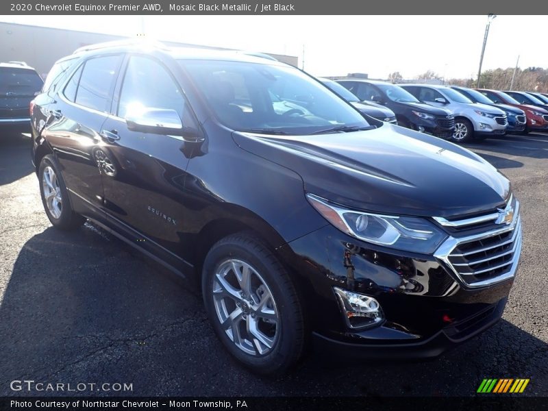 Mosaic Black Metallic / Jet Black 2020 Chevrolet Equinox Premier AWD