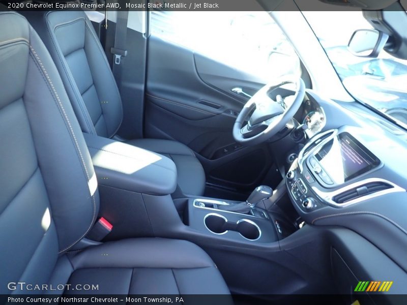 Mosaic Black Metallic / Jet Black 2020 Chevrolet Equinox Premier AWD
