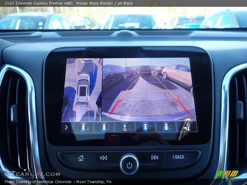 Mosaic Black Metallic / Jet Black 2020 Chevrolet Equinox Premier AWD