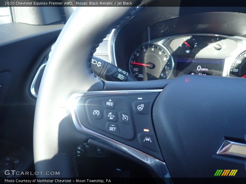Mosaic Black Metallic / Jet Black 2020 Chevrolet Equinox Premier AWD