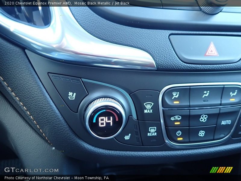 Mosaic Black Metallic / Jet Black 2020 Chevrolet Equinox Premier AWD