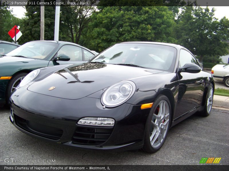 Black / Black 2009 Porsche 911 Carrera S Coupe