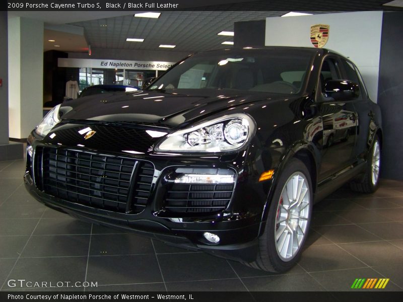 Black / Black Full Leather 2009 Porsche Cayenne Turbo S