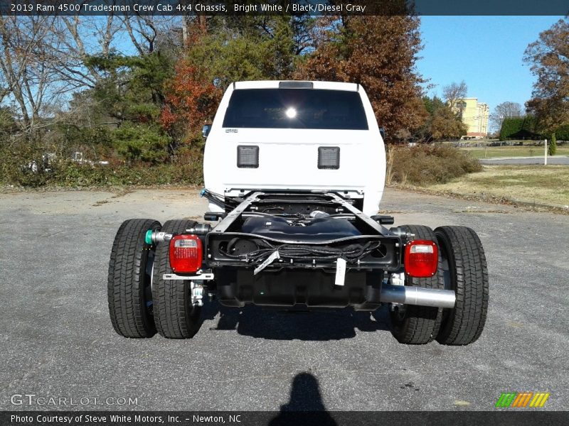 Bright White / Black/Diesel Gray 2019 Ram 4500 Tradesman Crew Cab 4x4 Chassis