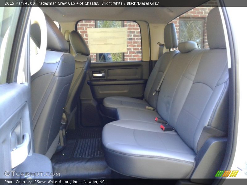 Bright White / Black/Diesel Gray 2019 Ram 4500 Tradesman Crew Cab 4x4 Chassis