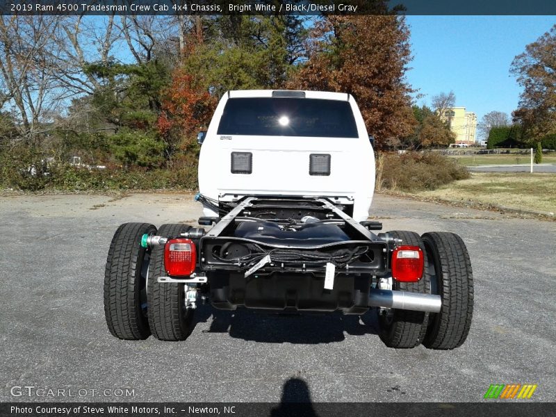 Bright White / Black/Diesel Gray 2019 Ram 4500 Tradesman Crew Cab 4x4 Chassis