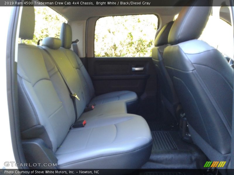 Bright White / Black/Diesel Gray 2019 Ram 4500 Tradesman Crew Cab 4x4 Chassis