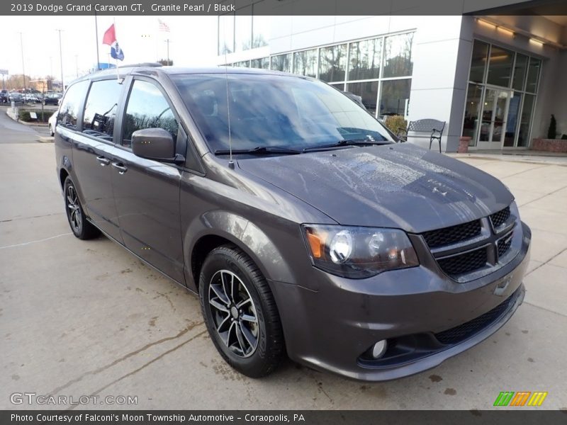 Granite Pearl / Black 2019 Dodge Grand Caravan GT