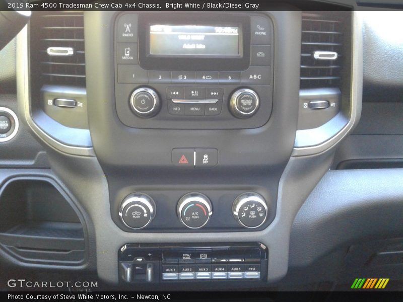 Bright White / Black/Diesel Gray 2019 Ram 4500 Tradesman Crew Cab 4x4 Chassis