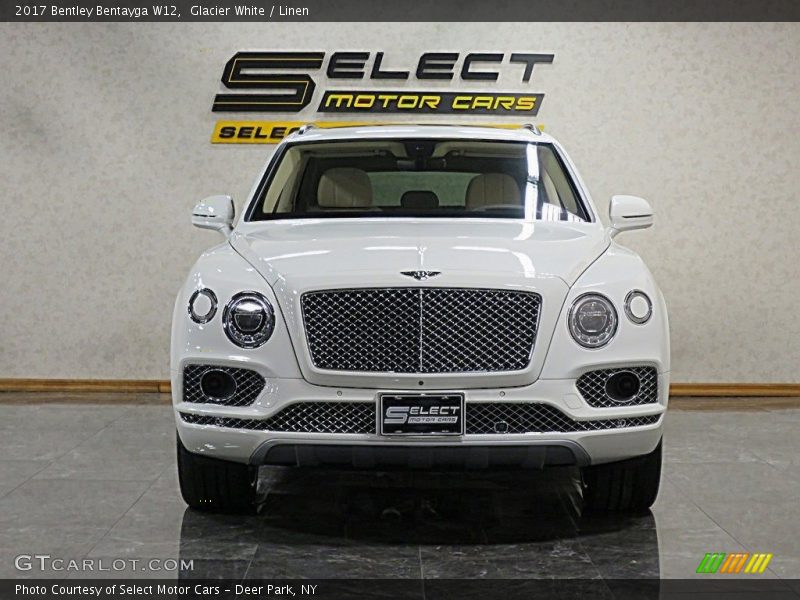Glacier White / Linen 2017 Bentley Bentayga W12