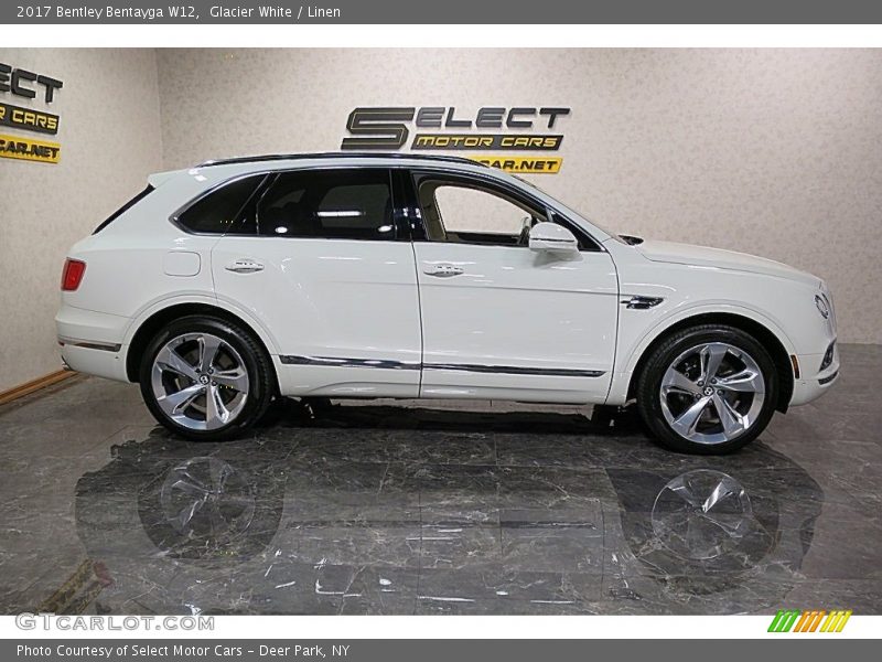 2017 Bentayga W12 Glacier White