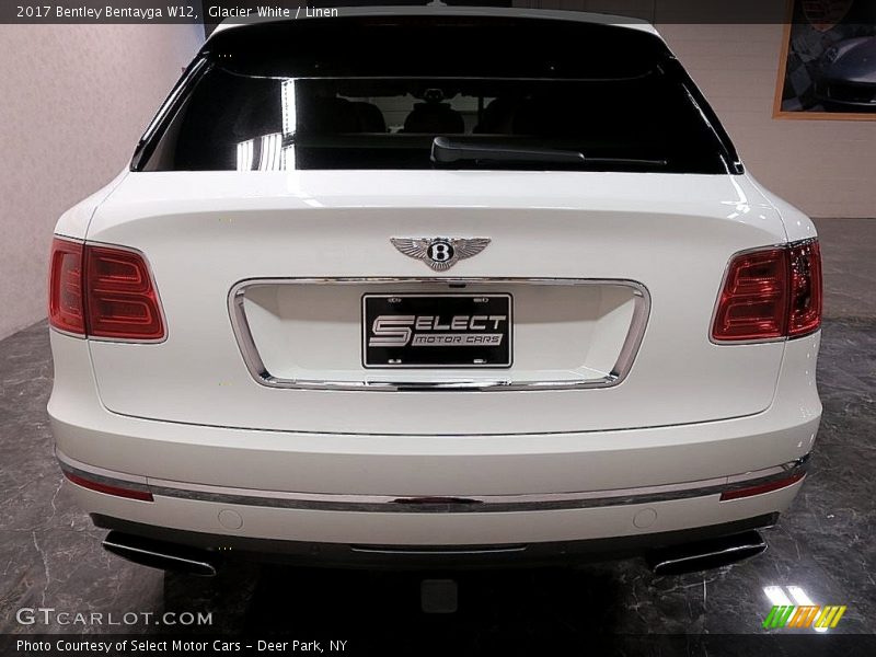 Glacier White / Linen 2017 Bentley Bentayga W12