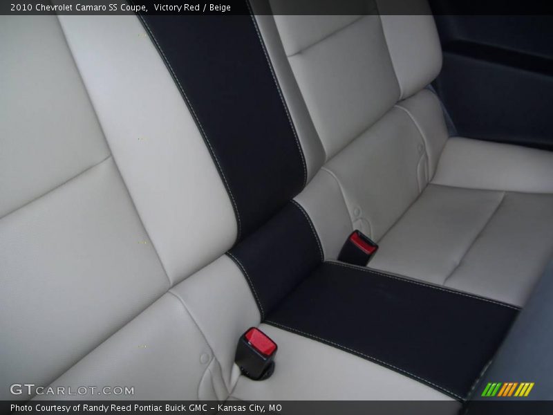 Victory Red / Beige 2010 Chevrolet Camaro SS Coupe