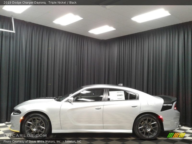Triple Nickel / Black 2019 Dodge Charger Daytona