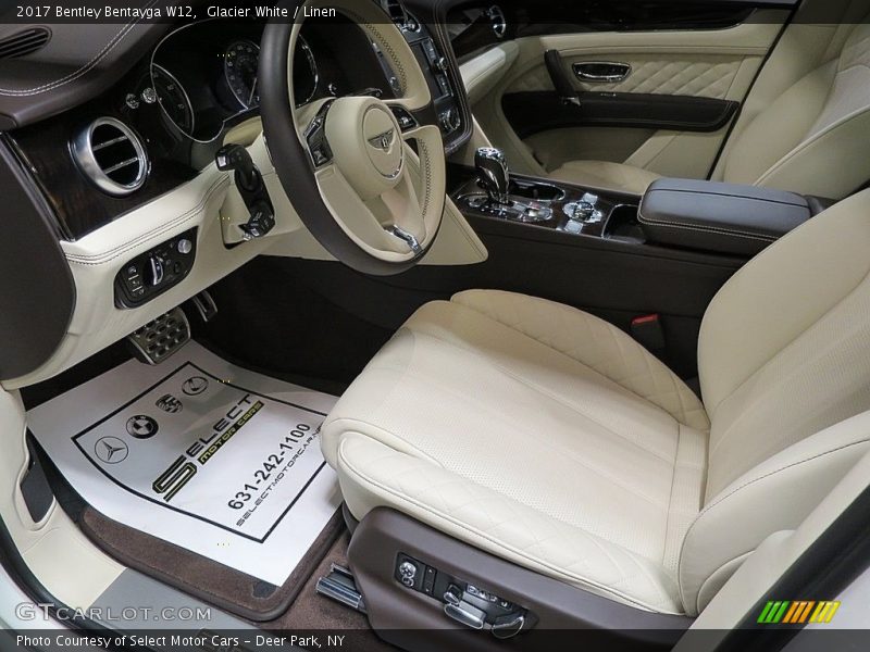  2017 Bentayga W12 Linen Interior