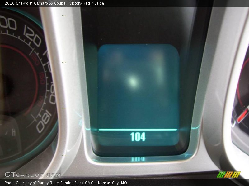 Victory Red / Beige 2010 Chevrolet Camaro SS Coupe