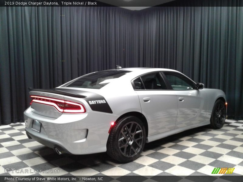 Triple Nickel / Black 2019 Dodge Charger Daytona