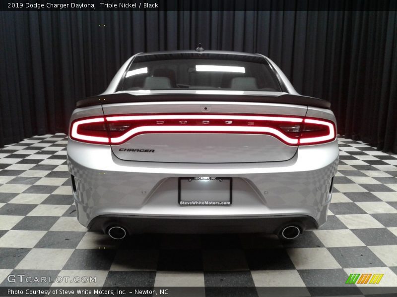 Triple Nickel / Black 2019 Dodge Charger Daytona