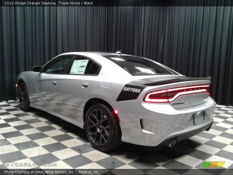 Triple Nickel / Black 2019 Dodge Charger Daytona