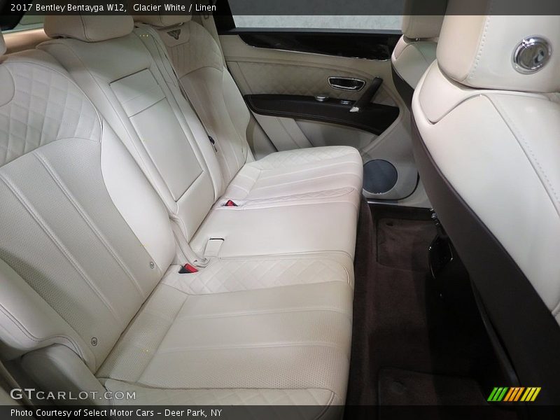 Rear Seat of 2017 Bentayga W12