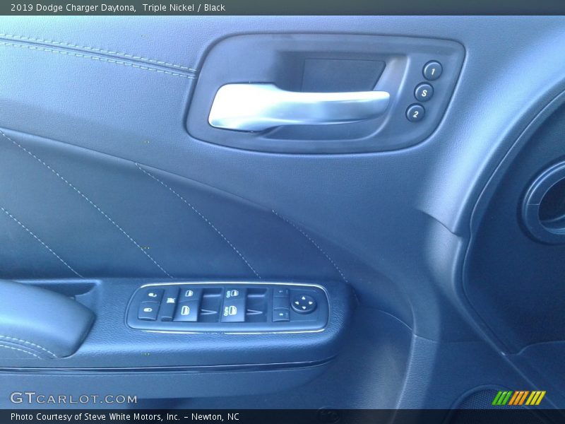 Triple Nickel / Black 2019 Dodge Charger Daytona