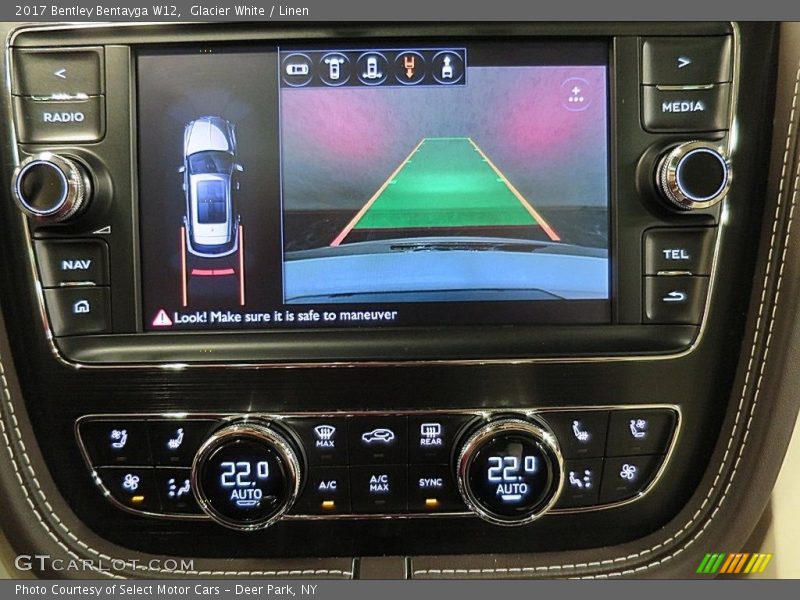 Controls of 2017 Bentayga W12