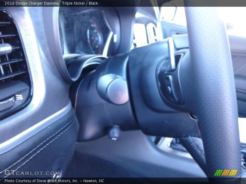 Triple Nickel / Black 2019 Dodge Charger Daytona