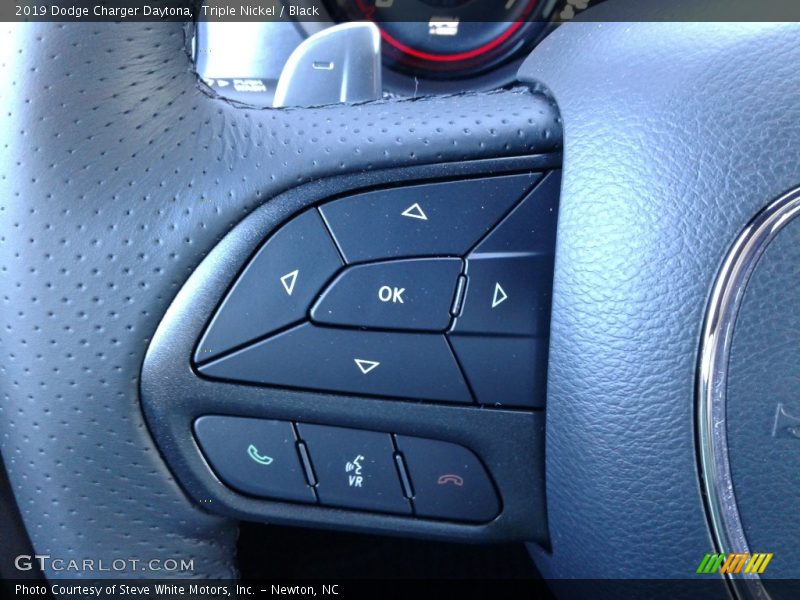 Triple Nickel / Black 2019 Dodge Charger Daytona