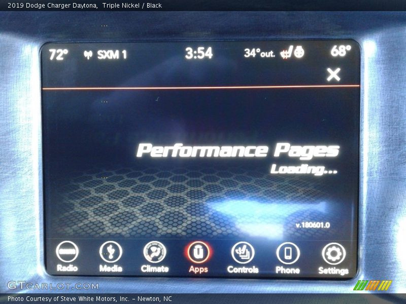 Triple Nickel / Black 2019 Dodge Charger Daytona