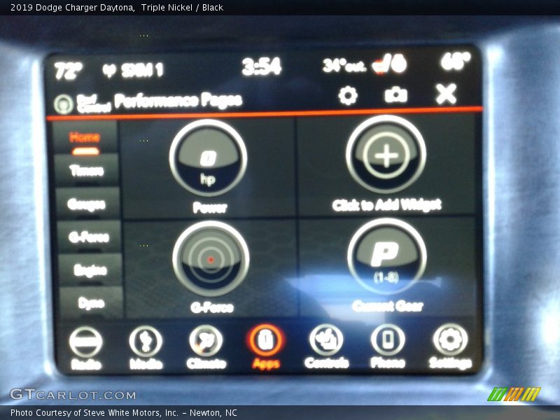 Triple Nickel / Black 2019 Dodge Charger Daytona
