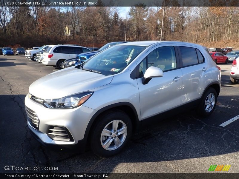 Silver Ice Metallic / Jet Black 2020 Chevrolet Trax LS