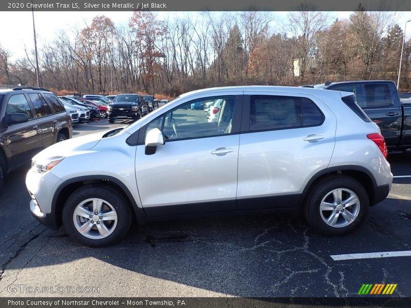 Silver Ice Metallic / Jet Black 2020 Chevrolet Trax LS