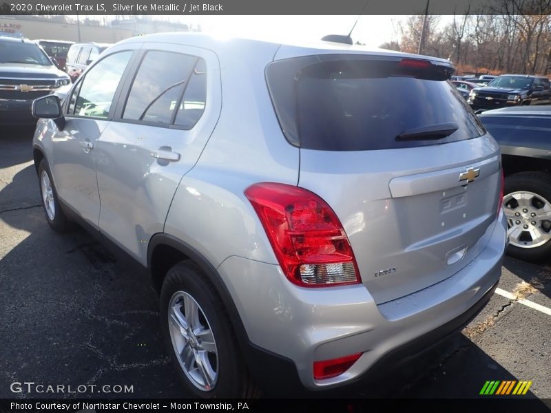 Silver Ice Metallic / Jet Black 2020 Chevrolet Trax LS
