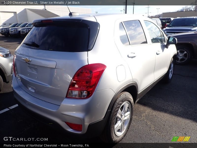 Silver Ice Metallic / Jet Black 2020 Chevrolet Trax LS