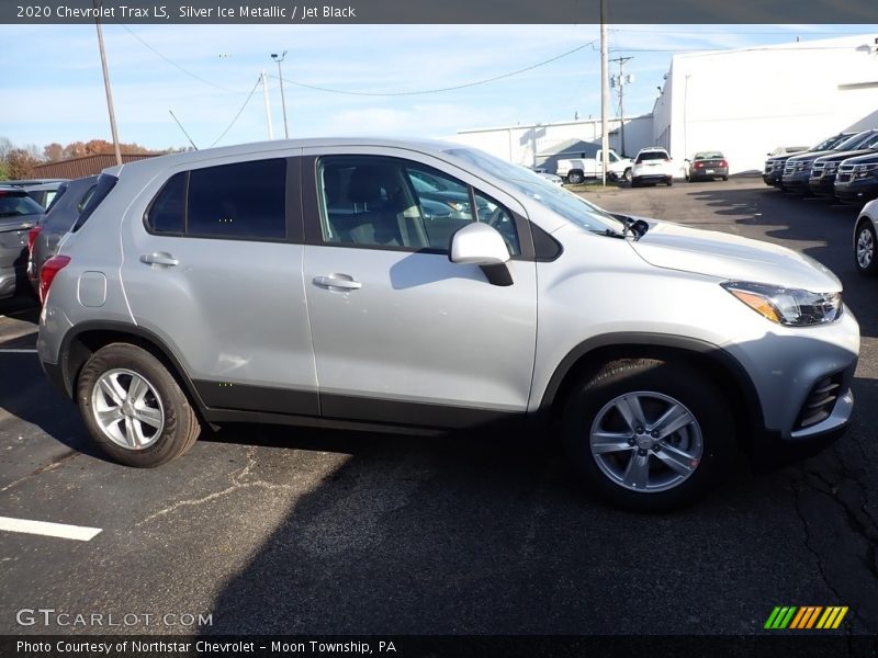 Silver Ice Metallic / Jet Black 2020 Chevrolet Trax LS