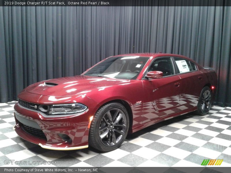 Octane Red Pearl / Black 2019 Dodge Charger R/T Scat Pack