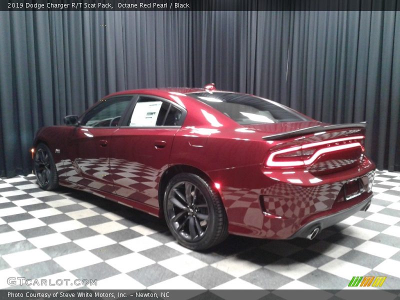 Octane Red Pearl / Black 2019 Dodge Charger R/T Scat Pack