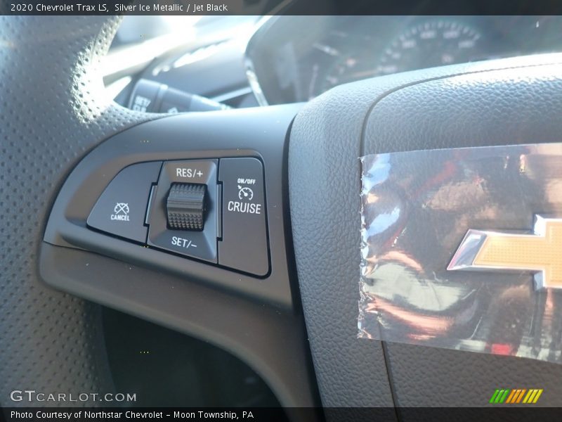 Silver Ice Metallic / Jet Black 2020 Chevrolet Trax LS