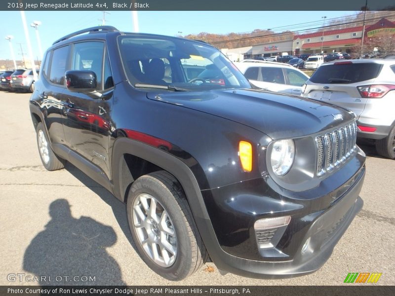 Black / Black 2019 Jeep Renegade Latitude 4x4